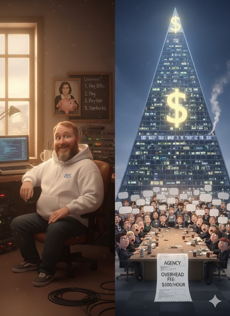 Why Your Agency Spends $500/hr on Coffee: The Overhead Tax