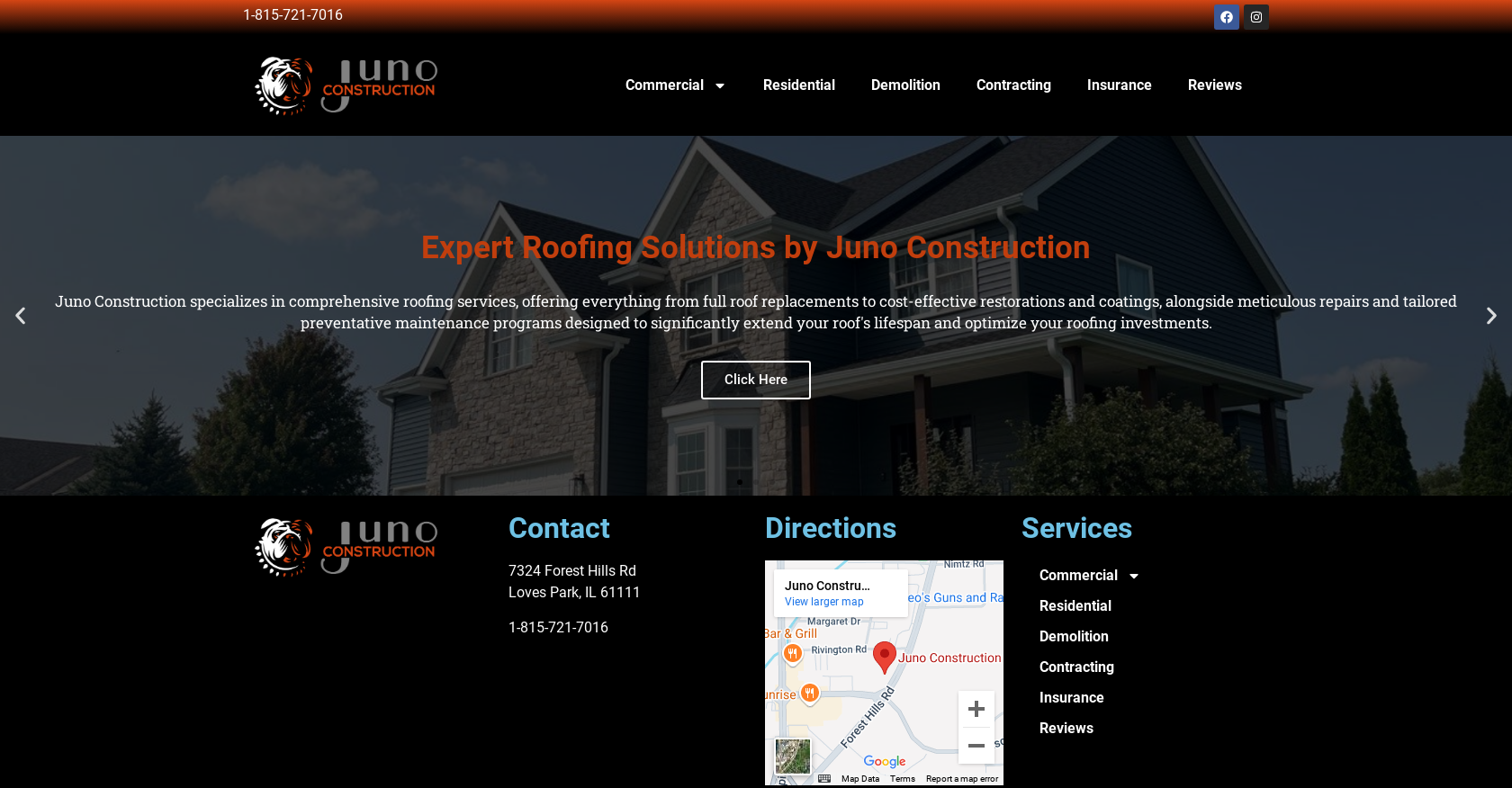 Juno Construction screenshot