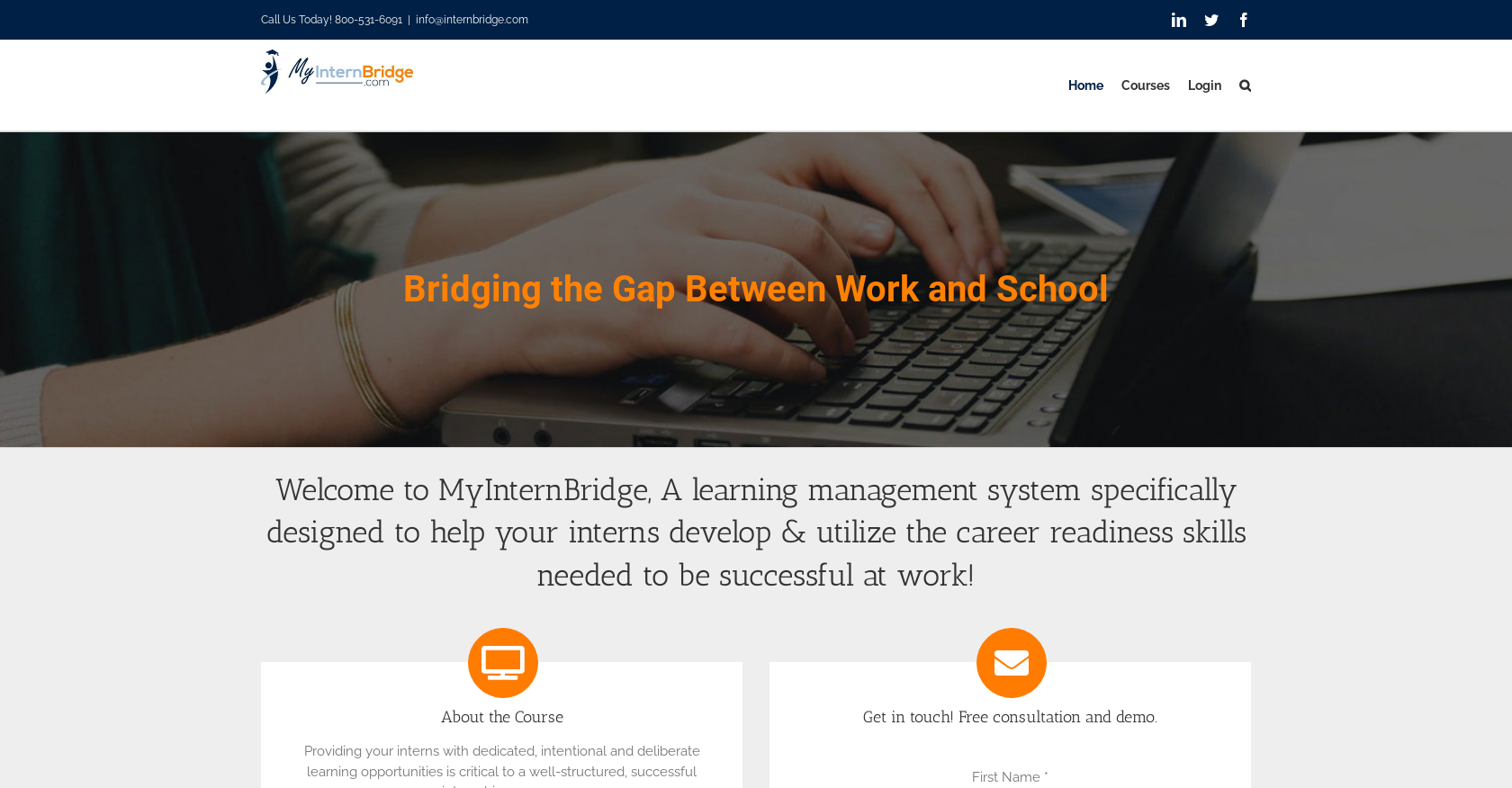 MyInternBridge screenshot