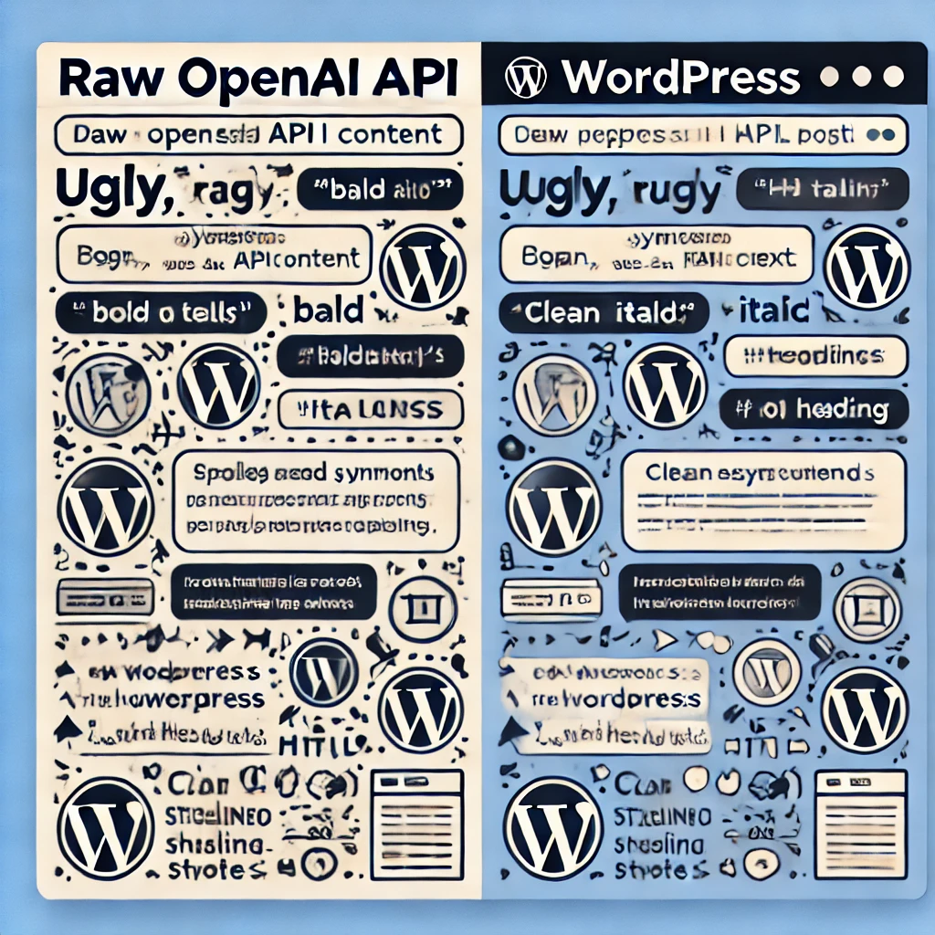 How to Clean Up OpenAI API Markdown in WordPress with a Simple PHP Function